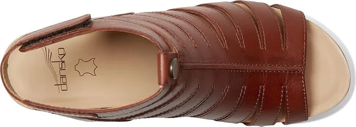 Dansko Adie Women's Sandals Tan : EU 41 (US Women's 10.5-11) Regular, Leather - Image 2