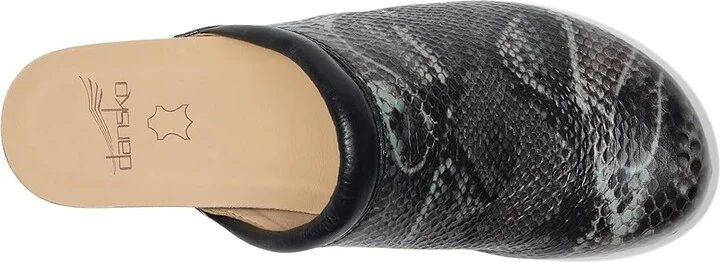 Dansko Andie Women's Shoes Grey Snake : EU 38 (US Women's 7.5-8) Regular, Leather - Image 2