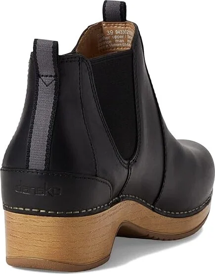 Dansko Becka Women's Shoes Black Oiled Pull Up : EU 36 (US Women's 5.5-6) Regular, Leather - Image 4