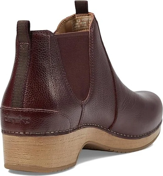 Dansko Becka Women's Shoes Cordovan Milled : EU 41 (US Women's 10.5-11) Regular, Leather - Image 4