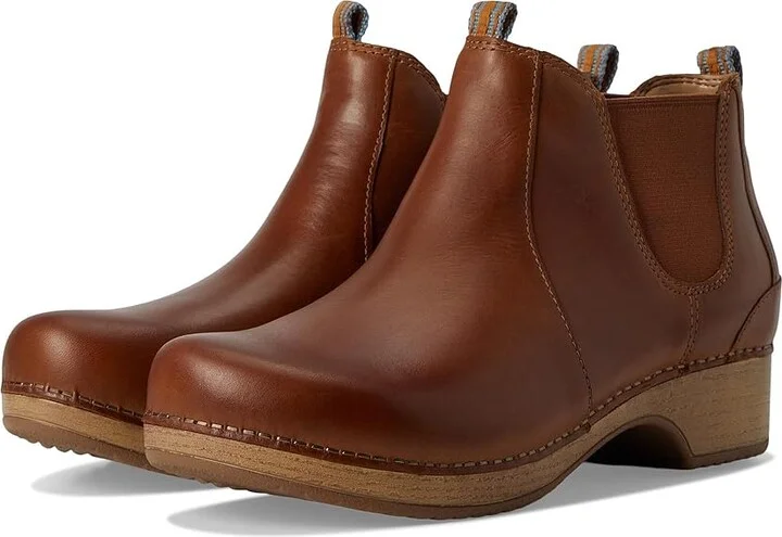 Dansko Becka Women's Shoes Tan : EU 37 (US Women's 6.5-7) Regular, Leather