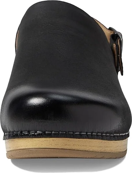Dansko Berry Clog Women's Shoes Black Burnished Nubuck : EU 36 (US Women's 5.5-6) Regular - Image 3
