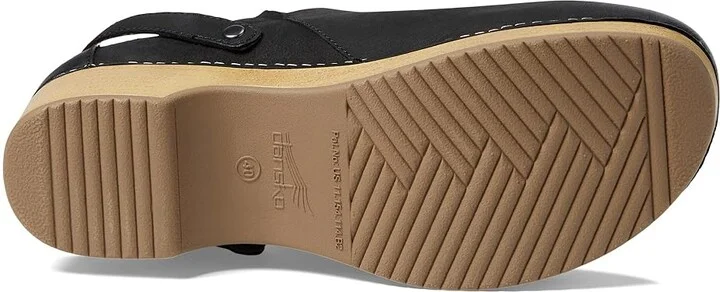 Dansko Berry Clog Women's Shoes Black Burnished Nubuck : EU 36 (US Women's 5.5-6) Regular - Image 4