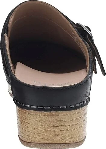 Dansko Berry Clog Women's Shoes Black Burnished Nubuck : EU 36 (US Women's 5.5-6) Regular - Image 8