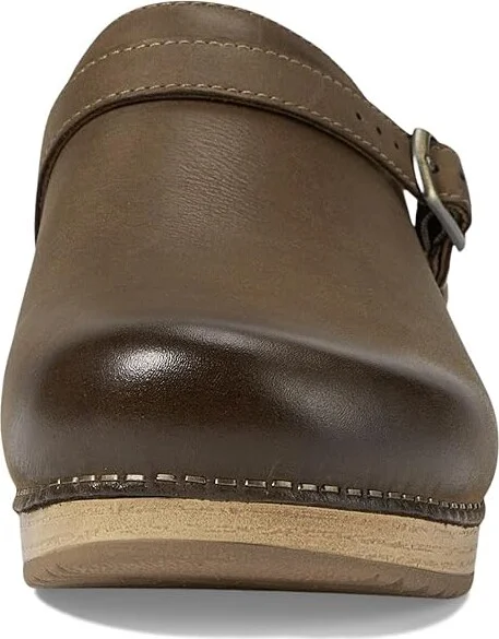 Dansko Berry Clog Women's Shoes Mushroom Burnished Nubuck : EU 37 (US Women's 6.5-7) Regular - Image 3