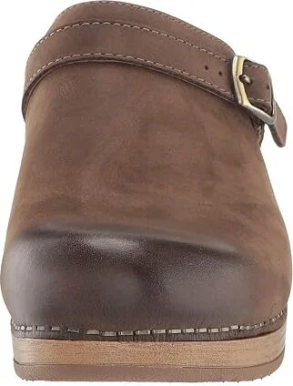 Dansko Berry Clog Women's Shoes Mushroom Burnished Nubuck : EU 37 (US Women's 6.5-7) Regular - Image 6