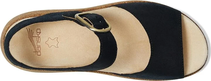 Dansko Bianca Women's Sandals Black : EU 42 (US Women's 11.5-12) Regular, Leather - Image 2