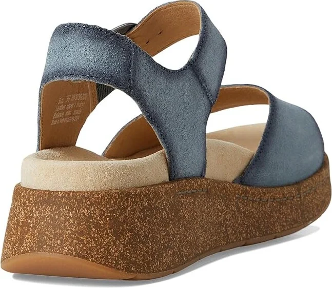 Dansko Bianca Women's Sandals Blue : EU 36 (US Women's 5.5-6) Regular, Leather - Image 4