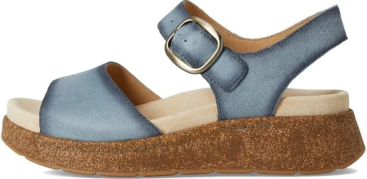 Dansko Bianca Women's Sandals Blue : EU 36 (US Women's 5.5-6) Regular, Leather - Image 6