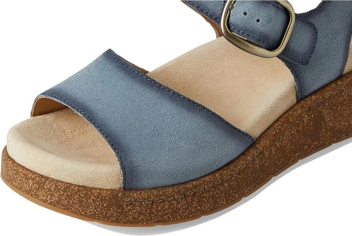 Dansko Bianca Women's Sandals Blue : EU 36 (US Women's 5.5-6) Regular, Leather - Image 7
