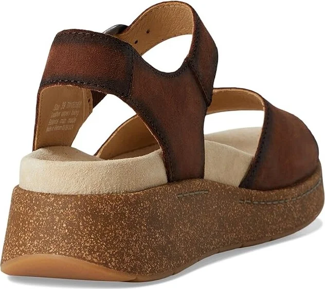 Dansko Bianca Women's Sandals Brown Burnished : EU 41 (US Women's 10.5-11) Regular, Leather - Image 4