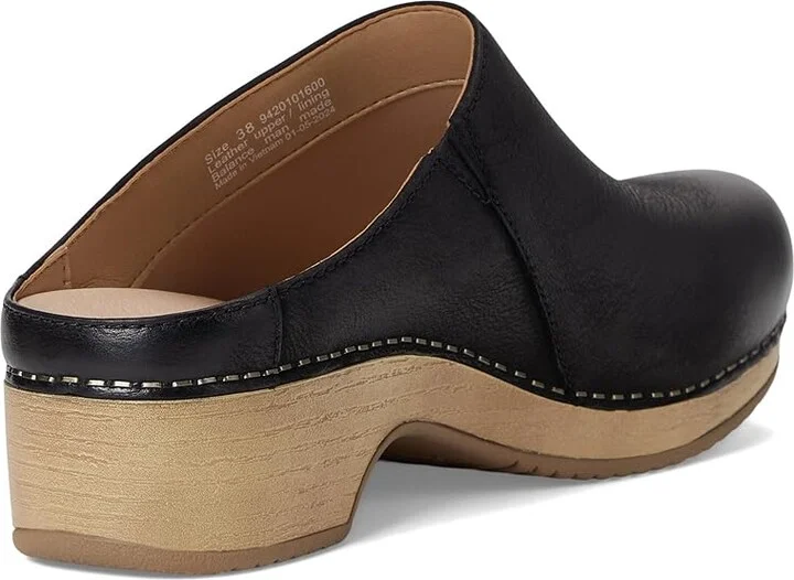 Dansko Brenda Women's Shoes Black Burnished : EU 39 (US Women's 8.5-9) Regular, Leather - Image 4