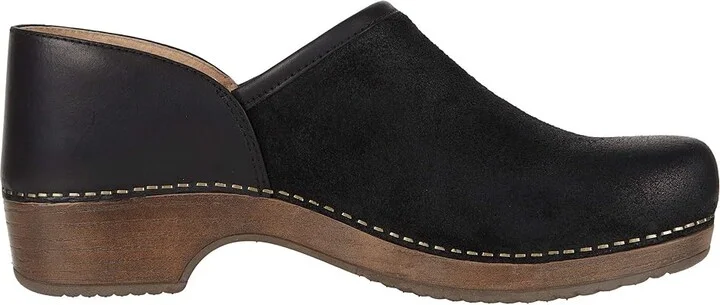 Dansko Brenna Women's Shoes Black Burnished Suede : EU 36 (US Women's 5.5-6) Regular - Image 7