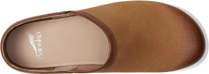 Dansko Brenna Women's Shoes Tan Burnished Suede : EU 37 (US Women's 6.5-7) Regular - Image 2