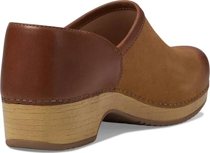 Dansko Brenna Women's Shoes Tan Burnished Suede : EU 37 (US Women's 6.5-7) Regular - Image 4