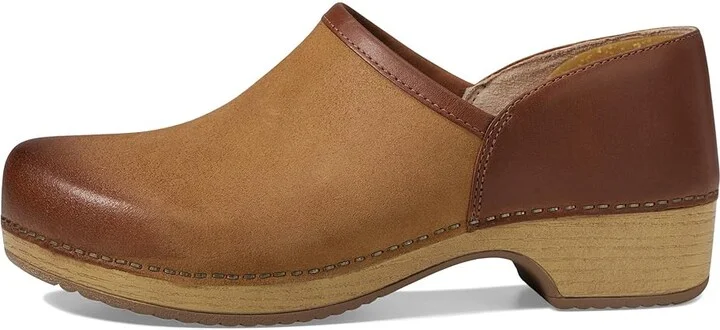 Dansko Brenna Women's Shoes Tan Burnished Suede : EU 37 (US Women's 6.5-7) Regular - Image 6