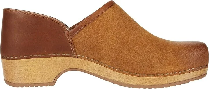 Dansko Brenna Women's Shoes Tan Burnished Suede : EU 37 (US Women's 6.5-7) Regular - Image 7