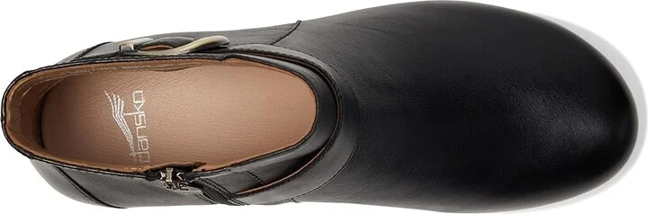 Dansko Brennan Women's Flat Shoes Black Calf : EU 40 (US Women's 9.5-10) Regular, Leather - Image 2