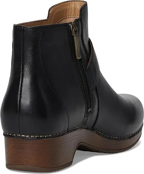 Dansko Brennan Women's Flat Shoes Black Calf : EU 40 (US Women's 9.5-10) Regular, Leather - Image 4