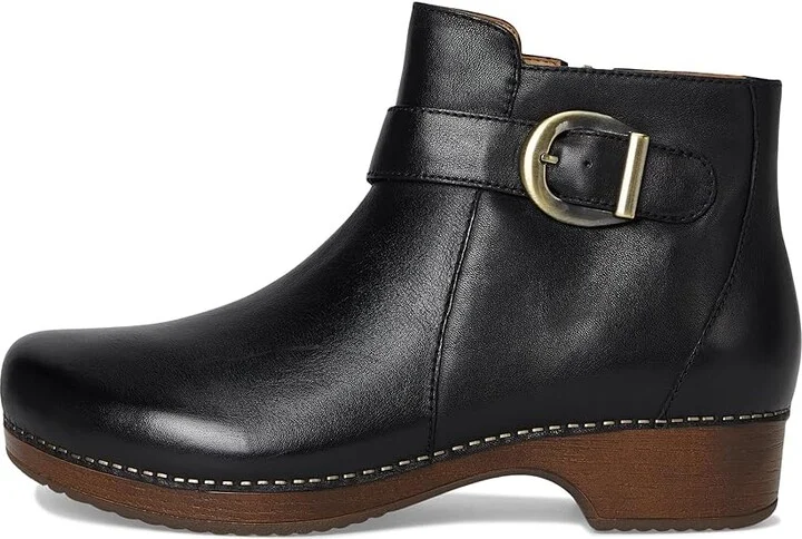 Dansko Brennan Women's Flat Shoes Black Calf : EU 40 (US Women's 9.5-10) Regular, Leather - Image 6