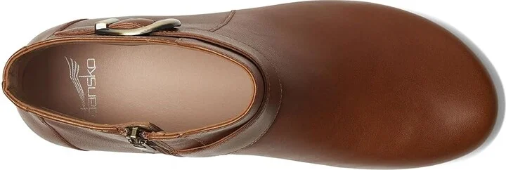 Dansko Brennan Women's Flat Shoes Tan Calf : EU 38 (US Women's 7.5-8) Regular, Leather - Image 2
