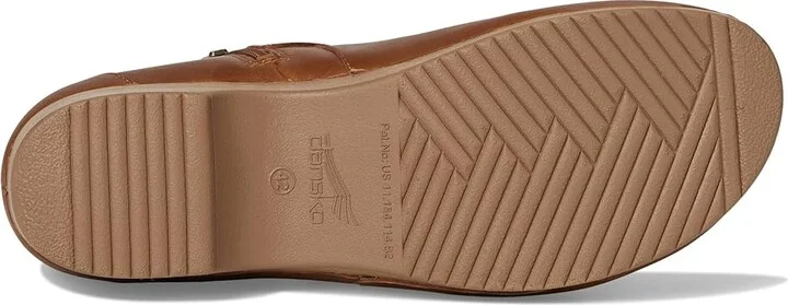 Dansko Brennan Women's Flat Shoes Tan Calf : EU 38 (US Women's 7.5-8) Regular, Leather - Image 3