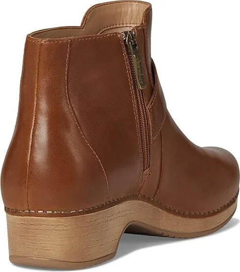 Dansko Brennan Women's Flat Shoes Tan Calf : EU 38 (US Women's 7.5-8) Regular, Leather - Image 4