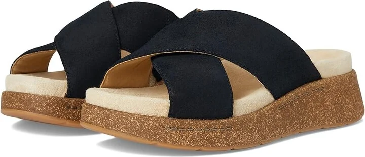 Dansko Bridget Women's Slip-on Dress Shoes Black : EU 37 (US Women's 6.5-7) Regular, Leather