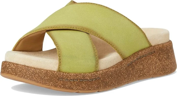 Dansko Bridget Women's Slip-on Dress Shoes Lime : EU 36 (US Women's 5.5-6) Regular, Leather - Image 5