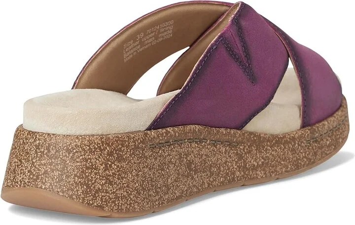 Dansko Bridget Women's Slip-on Dress Shoes Plum : EU 36 (US Women's 5.5-6) Regular, Leather - Image 4