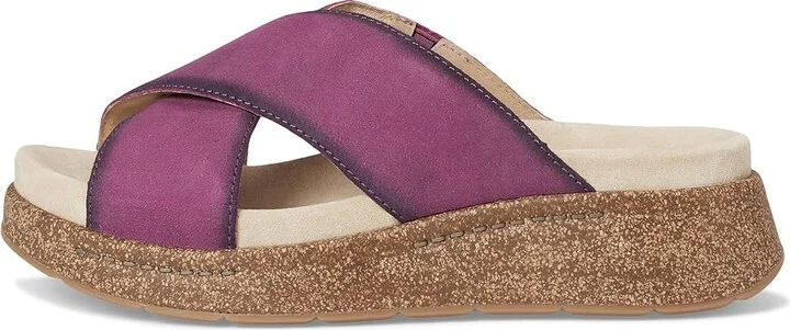 Dansko Bridget Women's Slip-on Dress Shoes Plum : EU 36 (US Women's 5.5-6) Regular, Leather - Image 6