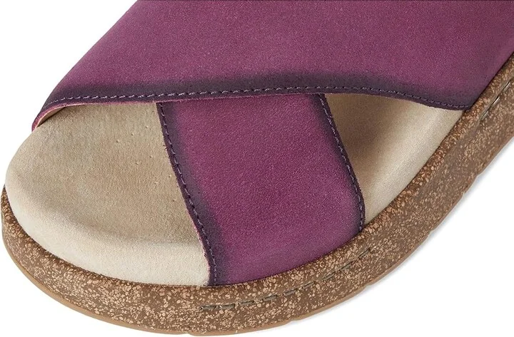 Dansko Bridget Women's Slip-on Dress Shoes Plum : EU 36 (US Women's 5.5-6) Regular, Leather - Image 7