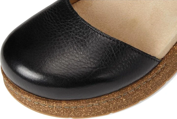 Dansko Brynlee Women's Flat Shoes Black : EU 37 (US Women's 6.5-7) Regular, Leather - Image 7