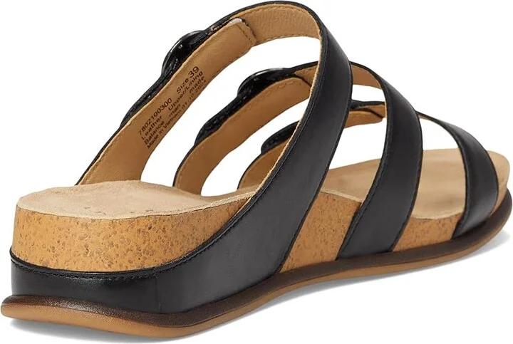Dansko Campbell Women's Sandals Black : EU 42 (US Women's 11.5-12) Regular, Leather - Image 4