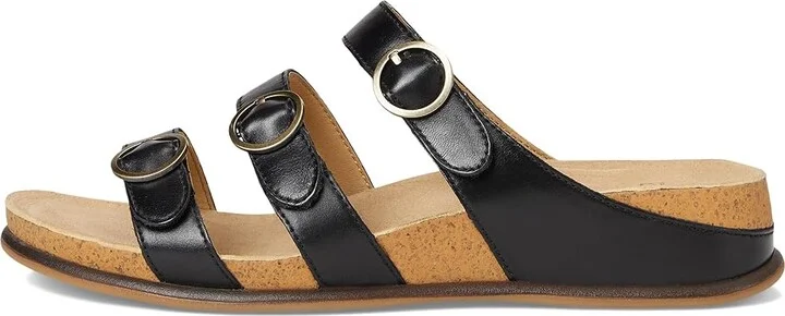 Dansko Campbell Women's Sandals Black : EU 42 (US Women's 11.5-12) Regular, Leather - Image 6