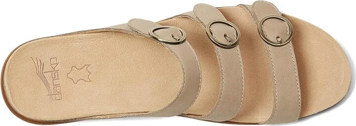 Dansko Campbell Women's Sandals Sand : EU 40 (US Women's 9.5-10) Regular, Leather - Image 2