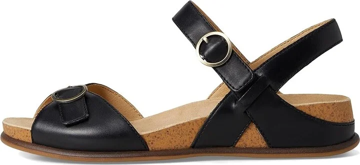 Dansko Candace Women's Sandals Black : EU 42 (US Women's 11.5-12) Regular, Leather - Image 6