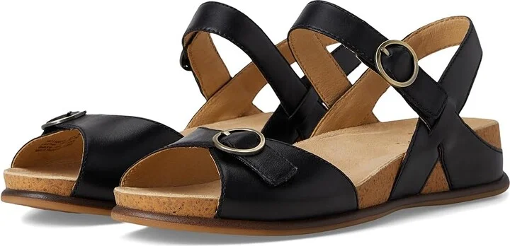 Dansko Candace Women's Sandals Black : EU 42 (US Women's 11.5-12) Regular, Leather