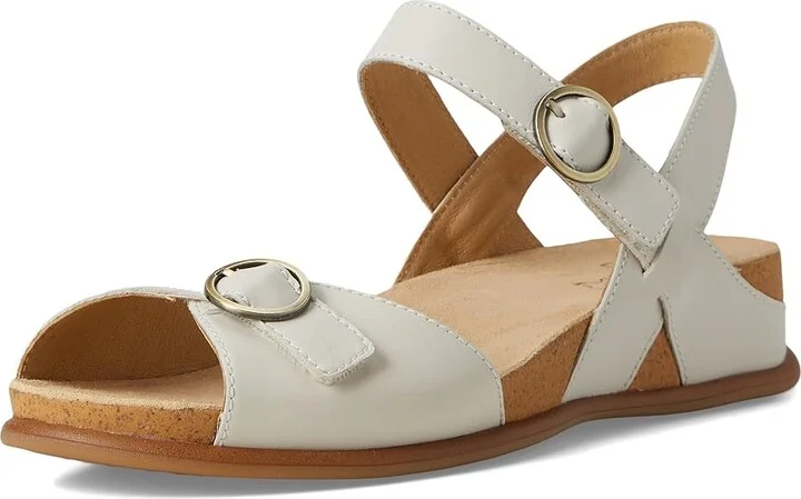 Dansko Candace Women's Sandals Ivory : EU 36 (US Women's 5.5-6) Regular, Leather - Image 5