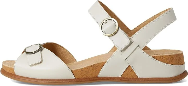 Dansko Candace Women's Sandals Ivory : EU 36 (US Women's 5.5-6) Regular, Leather - Image 6