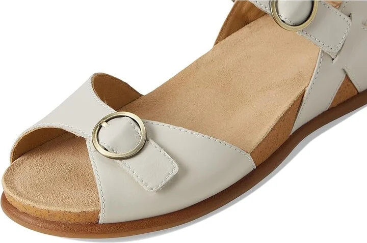 Dansko Candace Women's Sandals Ivory : EU 36 (US Women's 5.5-6) Regular, Leather - Image 7