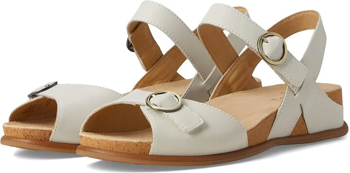 Dansko Candace Women's Sandals Ivory : EU 36 (US Women's 5.5-6) Regular, Leather