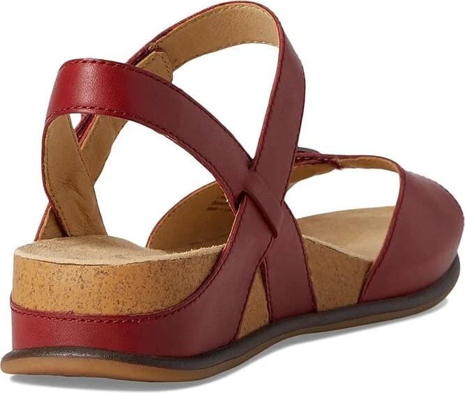 Dansko Candace Women's Sandals Red : EU 37 (US Women's 6.5-7) Regular, Leather - Image 4