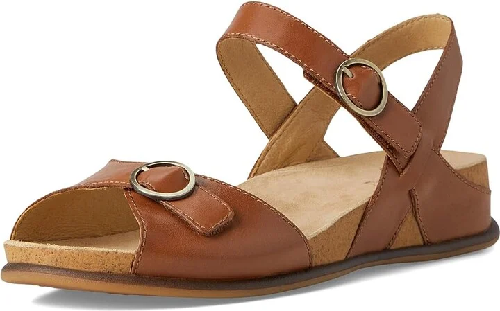 Dansko Candace Women's Sandals Tan : EU 39 (US Women's 8.5-9) Regular, Leather - Image 5