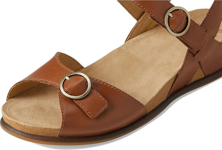 Dansko Candace Women's Sandals Tan : EU 39 (US Women's 8.5-9) Regular, Leather - Image 7