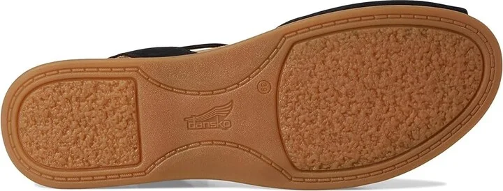 Dansko Cass Women's Sandals Black : EU 41 (US Women's 10.5-11) Regular, Leather - Image 3