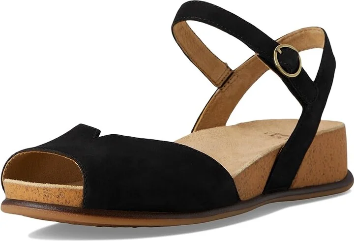 Dansko Cass Women's Sandals Black : EU 41 (US Women's 10.5-11) Regular, Leather - Image 5