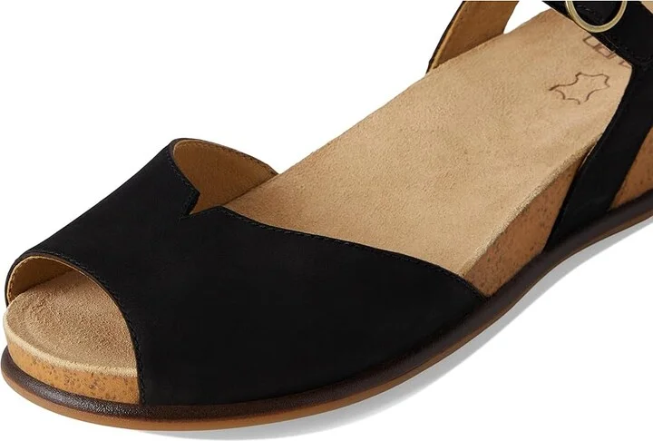 Dansko Cass Women's Sandals Black : EU 41 (US Women's 10.5-11) Regular, Leather - Image 7