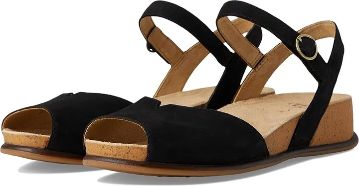 Dansko Cass Women's Sandals Black : EU 41 (US Women's 10.5-11) Regular, Leather