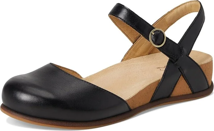 Dansko Christine Women's Shoes Black Burnished Nappa : EU 38 (US Women's 7.5-8) Regular, Leather - Image 5